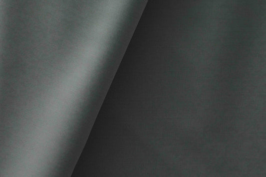 Adlantino Super 90’s Extrafine Merino Poly Wool Smoke Grey Plain Micro Suiting Fabric for Jodhpuris, Jackets, Suits & Trousers