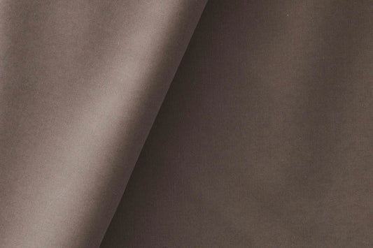 Chocolate Brown Mold Stretch High Density Giza Cotton Lycra Lining Fabric for Modern Menswear