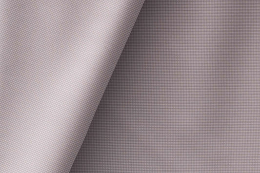 Grey Lilac Micro Dot Superfine Giza Cotton by Tessitura Monti