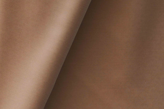 Classic Brown Super 100’s Extrafine Merino Wool Poly-Wool Suiting Fabric for Modern Menswear