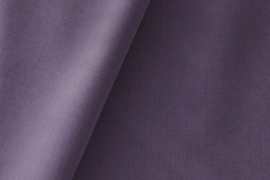 Super 140’s Ultrafine Wool Rich Plain Micro-Structure Suiting – Regal Aubergine Purple Poly-Wool Fabric for Jodhpuri, Koti, Jackets, Suits & Pants