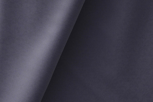 Navy Blue Super 90’s Extrafine Merino Poly Wool Checks Suiting Fabric for Modern Menswear