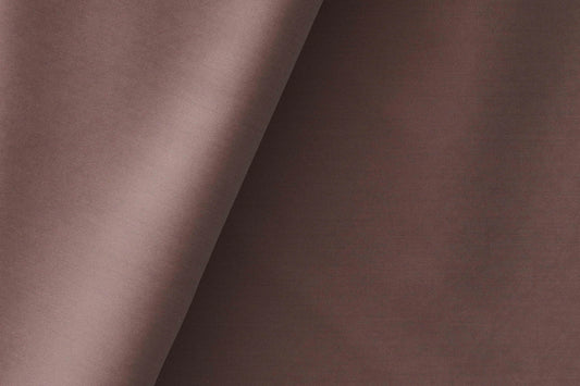 "Super 110’s Extrafine Merino Wool Cocoa Brown Plain Suiting"