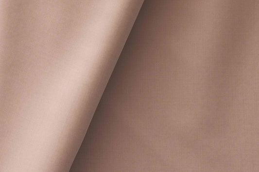 Classic Earth Brown Super 130’s Australian Merino Wool Poly Wool Suiting Fabric