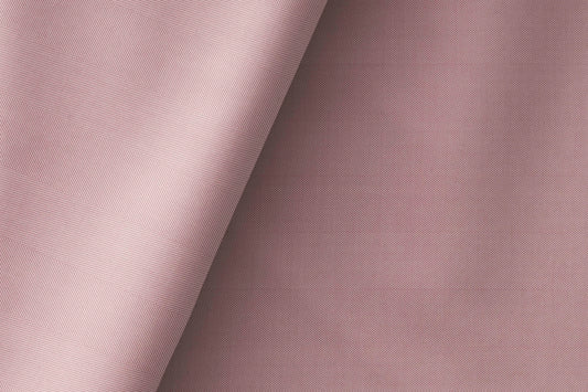 Blush Herringbone Poly Wool Super 90’s Extrafine Merino Wool Blended Suiting
