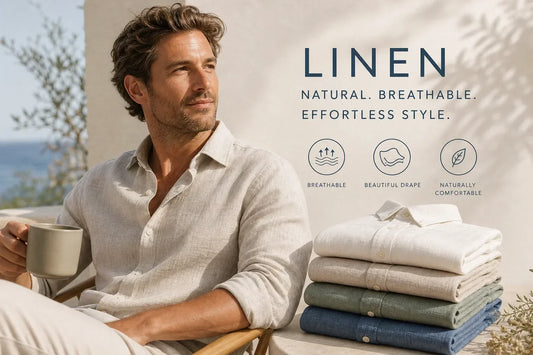 Best linen shirt fabrics for breathability, drape and everyday style