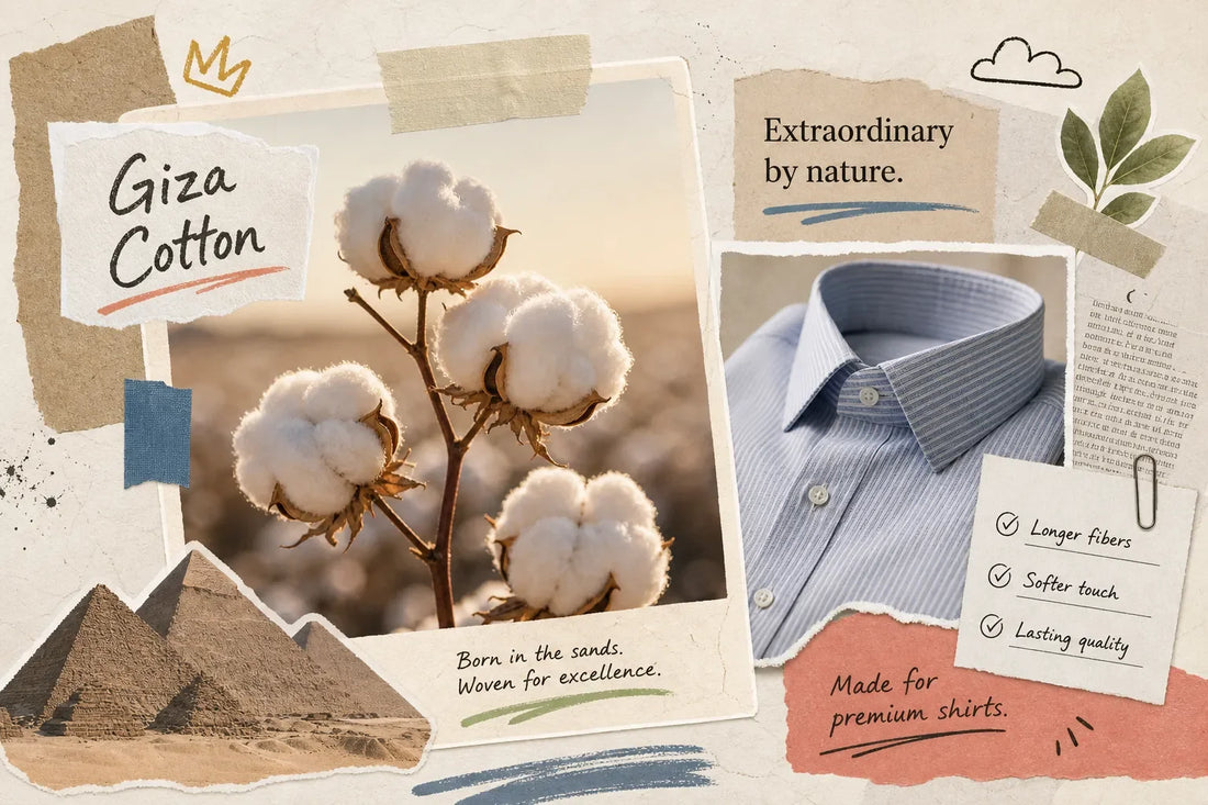 What is Giza cotton and why it matters for premium shirting