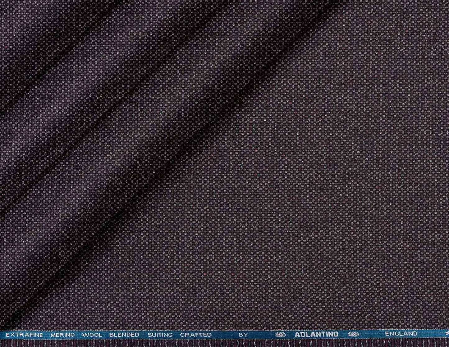 Adlantino Multicolour Micro-Check Poly Wool Suiting Fabric for Jodhpuris, Koti, Jackets, Suits & Pants.