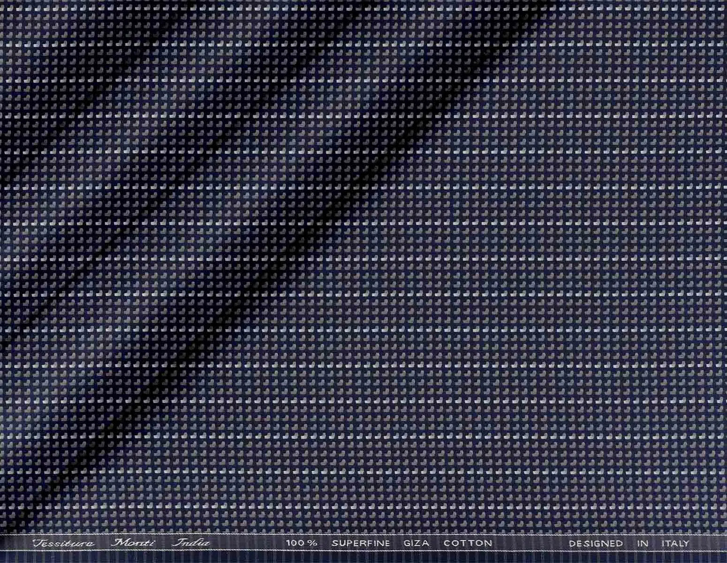 Superfine Giza Cotton Dot Micro-Structure Shirting – Tessitura Monti