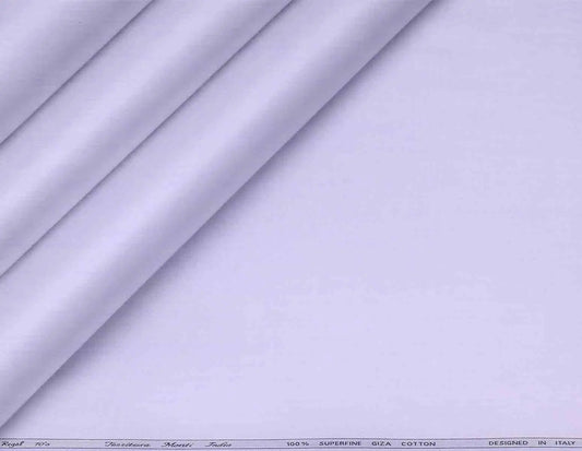 Soft Lilac Superfine Giza Cotton Super 70’s Regal by Tessitura Monti