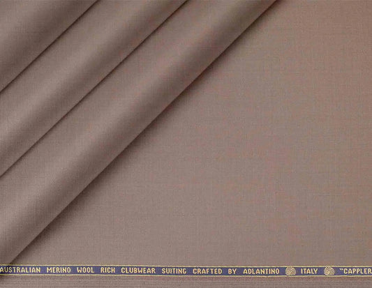 Warm Sand Super 130’s Australian Merino Wool Poly Wool Suiting Fabric