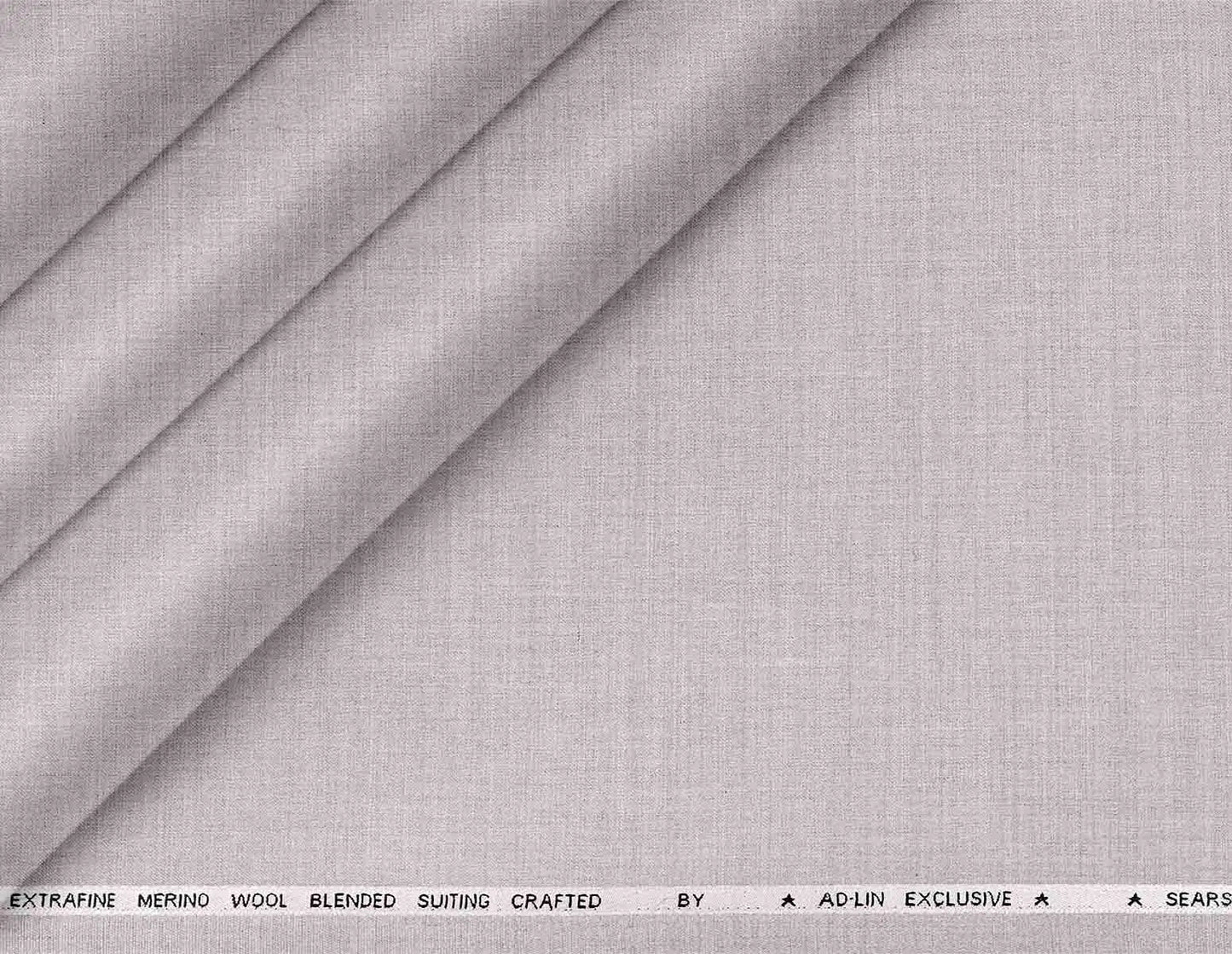 Super 90's Extrafine Merino Wool Blended Micro-Structure Poly Wool Suiting – Contemporary Silver Grey