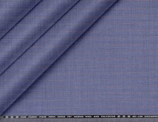 Chic Fine Merino Wool Polyester Blend Micro Lining Suiting