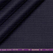 Super 130’s Wool Rich Milled Suiting with Micro Lining Structure for Modern Menswear