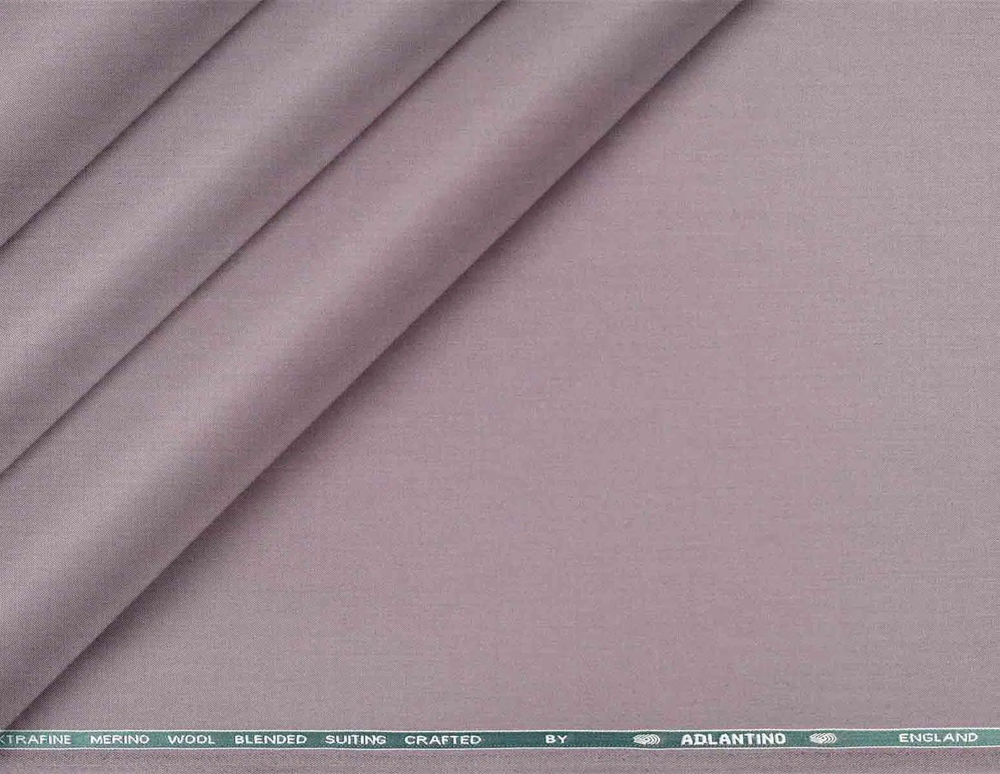 Dusty Mauve Super 90’s Poly Wool Suiting Fabric by Adlantino for Jodhpuri Suits, Jackets and Trousers.