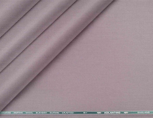 Dusty Mauve Super 90’s Poly Wool Suiting Fabric by Adlantino for Jodhpuri Suits, Jackets and Trousers.