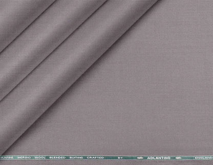 Taupe Grey Super 90’s Poly Wool Suiting Fabric by Adlantino for Jodhpuri Suits, Jackets and Trousers.