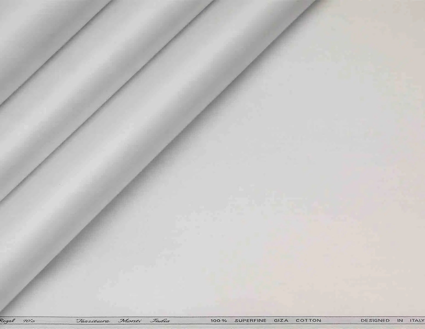 Classic White Superfine Giza Cotton Super 70’s Regal by Tessitura Monti