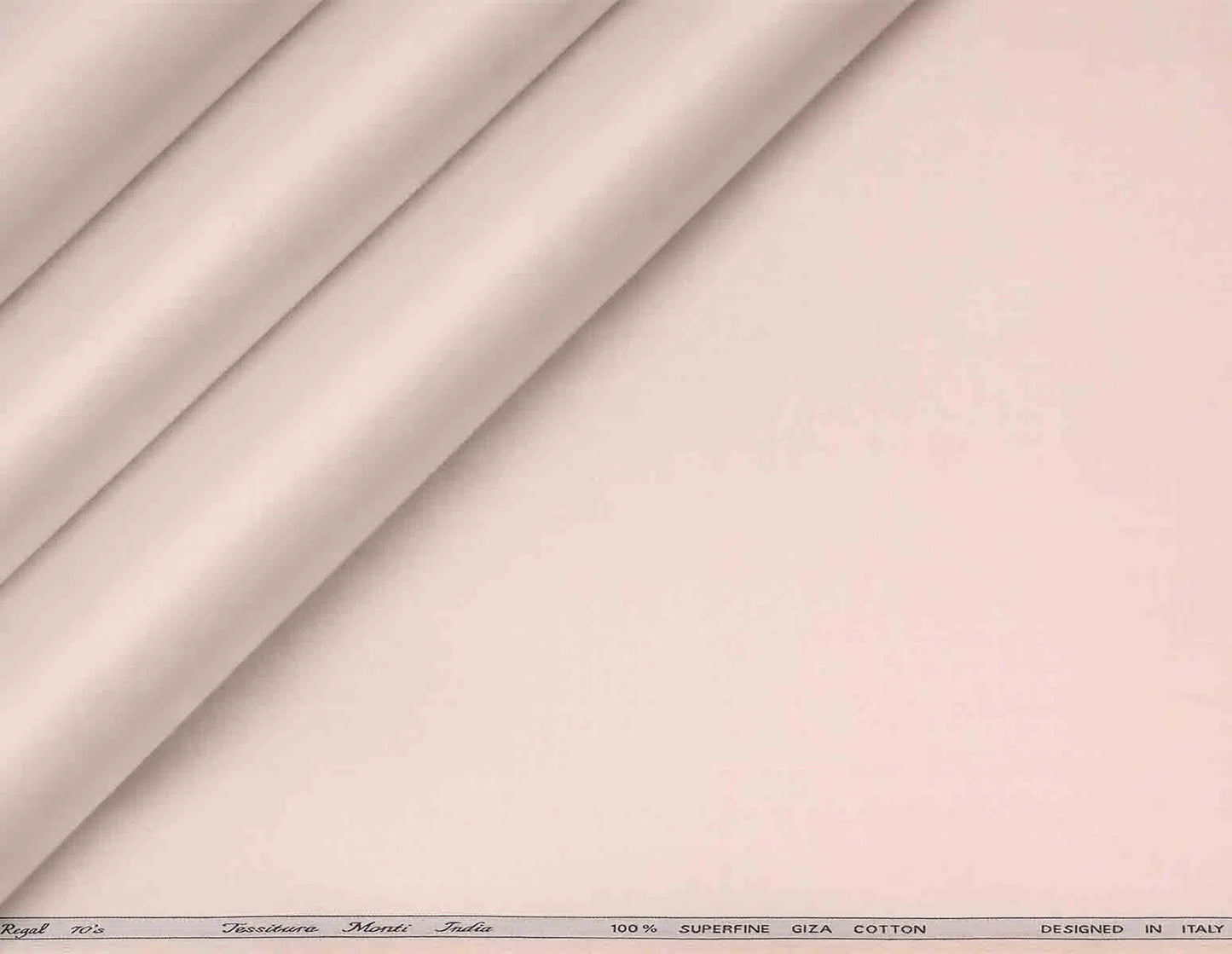 Peach Superfine Giza Cotton Super 70’s Regal by Tessitura Monti