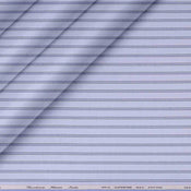 Super Ply 80’s Lining Stripe Shirting – Tessitura Monti India, Superfine Giza Cotton