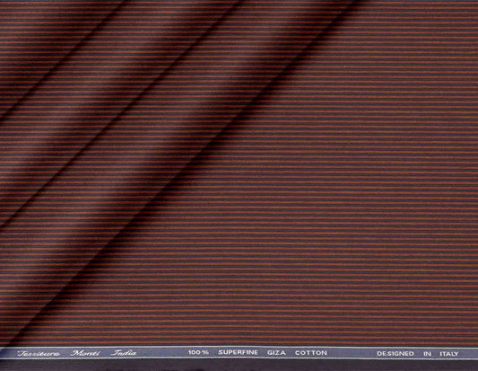 Superfine Giza Cotton Lining Stripe Shirting – Tessitura Monti India