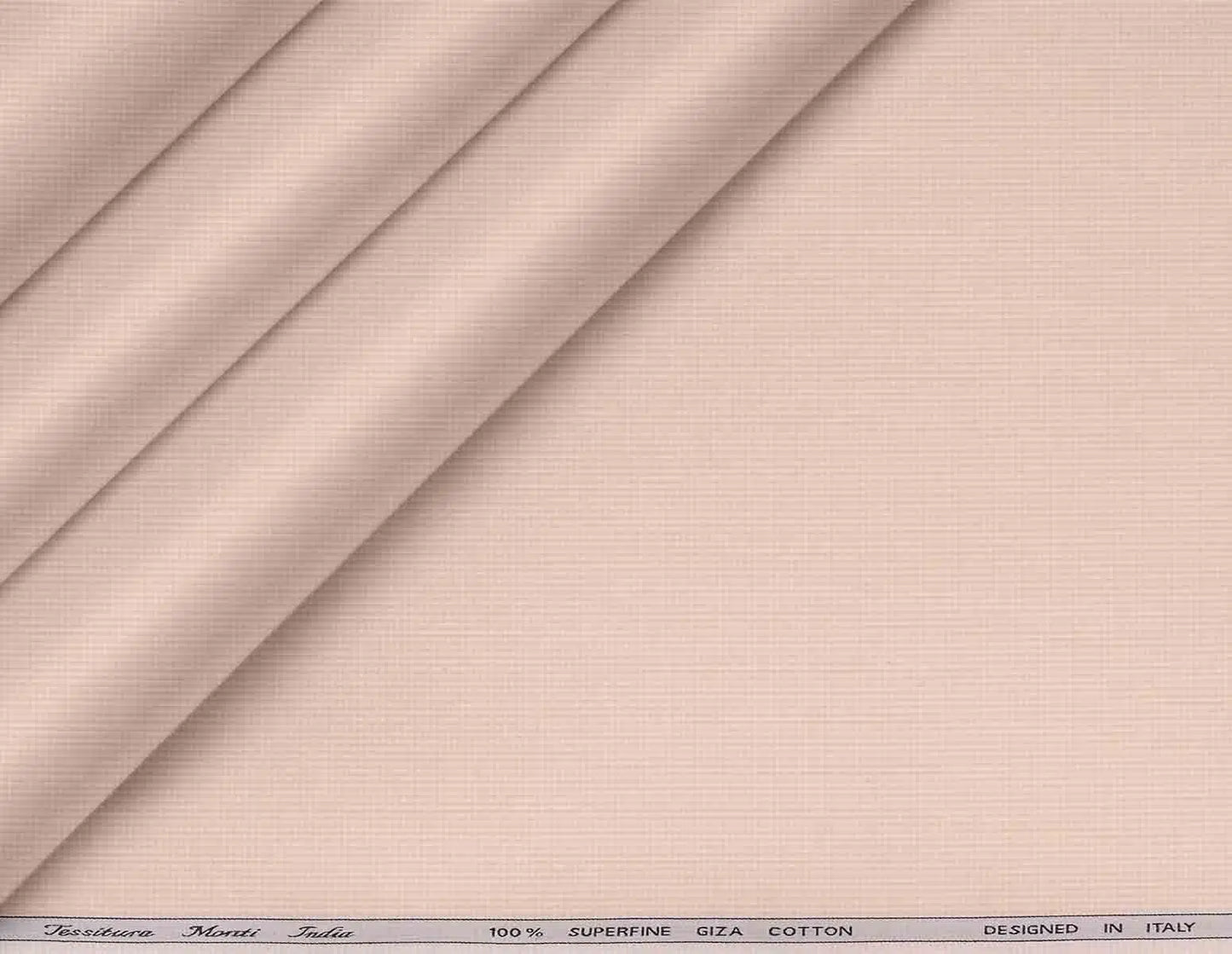 Nude Peach Micro Dot Superfine Giza Cotton by Tessitura Monti