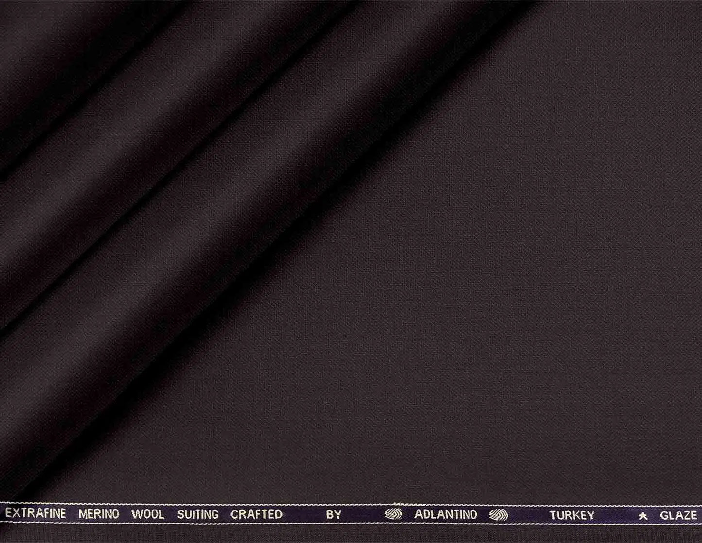 Super 130’s Extrafine Merino Wool Poly-Wool Suiting – Espresso Brown Distinction for Contemporary Menswear.