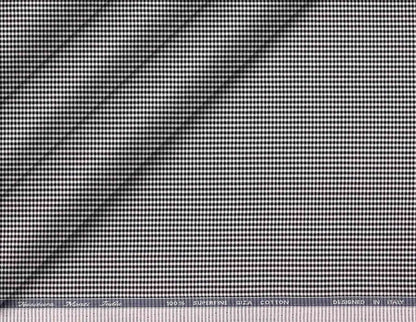 Superfine Giza Cotton Micro Check Dot Shirting – Tessitura Monti