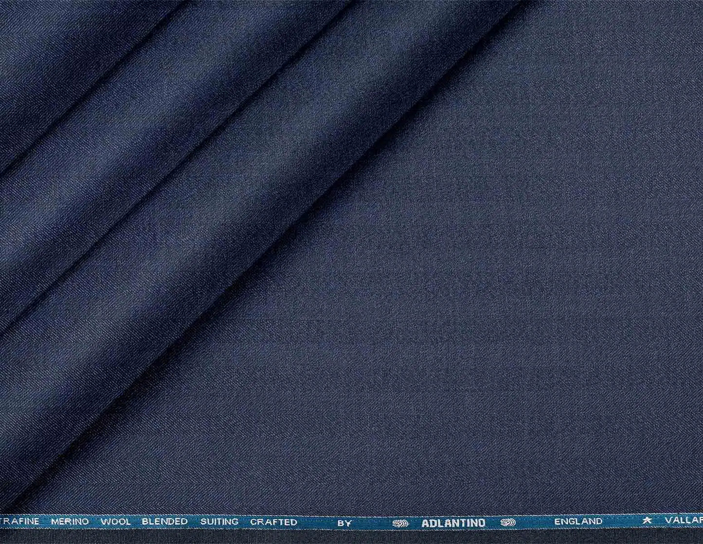 Super 90’s Extrafine Merino Wool Poly Wool Blend Herringbone Suiting – Adlantino England Vallarta Collection