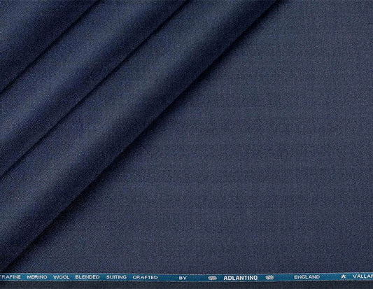 Super 90’s Extrafine Merino Wool Poly Wool Blend Herringbone Suiting – Adlantino England Vallarta Collection