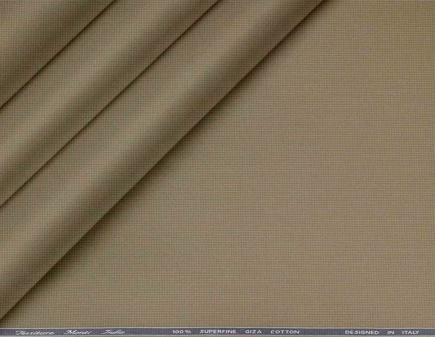 Olive Beige Micro Dot Superfine Giza Cotton by Tessitura Monti