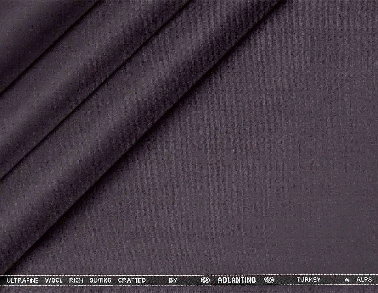 Ultra Premium Charcoal Super 140’s Ultrafine Wool Rich Suiting Fabric