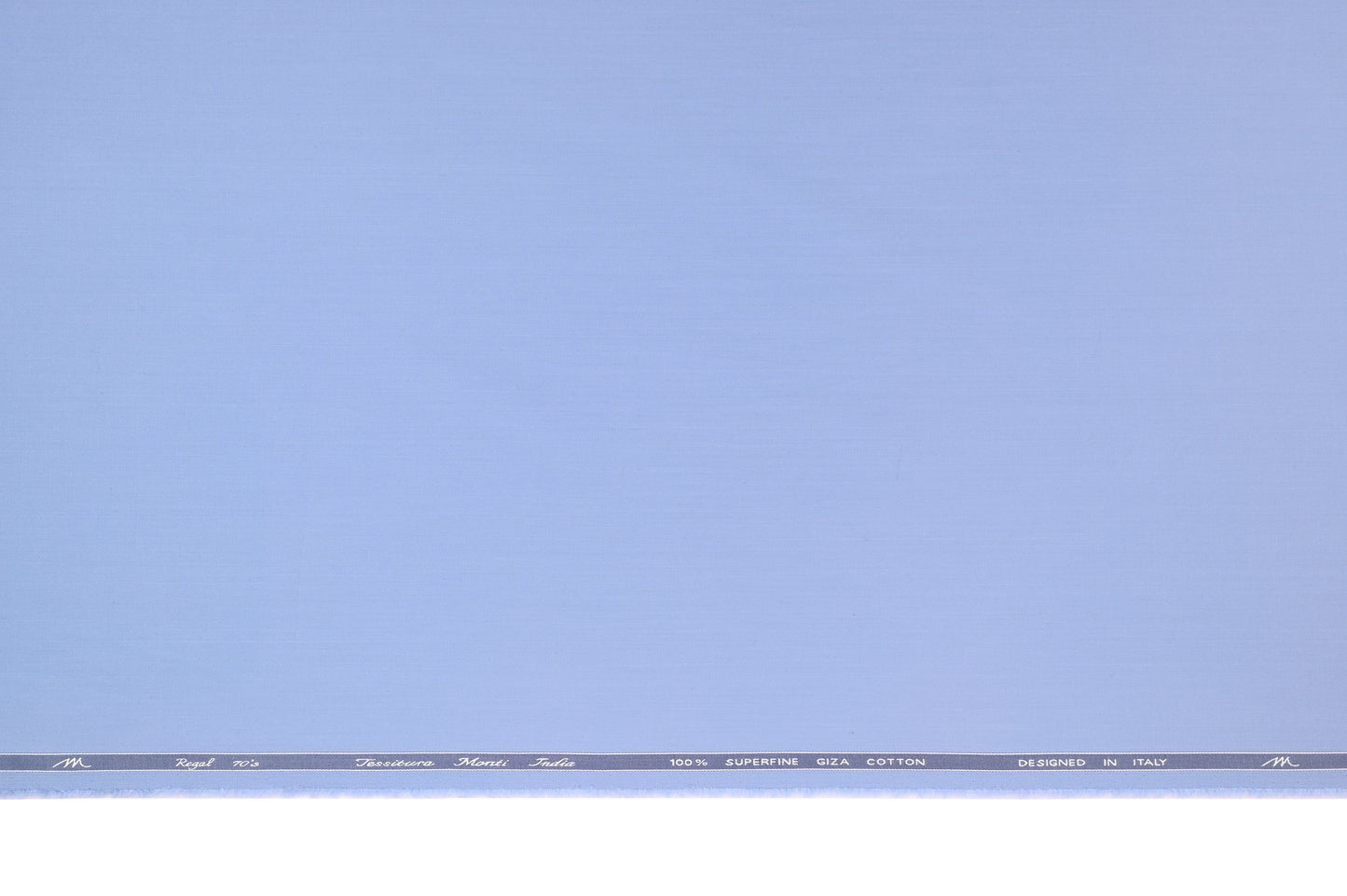 Sky Blue Superfine Giza Cotton Super 70’s Regal by Tessitura Monti