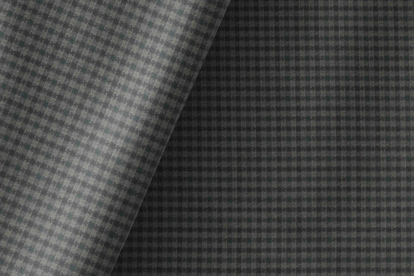 Charcoal Micro Check Super 90’s Poly Wool Suiting Fabric for Jodhpuris, Jackets and Suits.tom-murphy+1