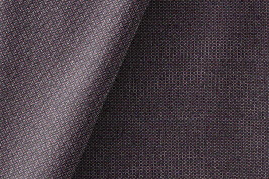 Adlantino Multicolour Micro-Check Poly Wool Suiting Fabric for Jodhpuris, Koti, Jackets, Suits & Pants.