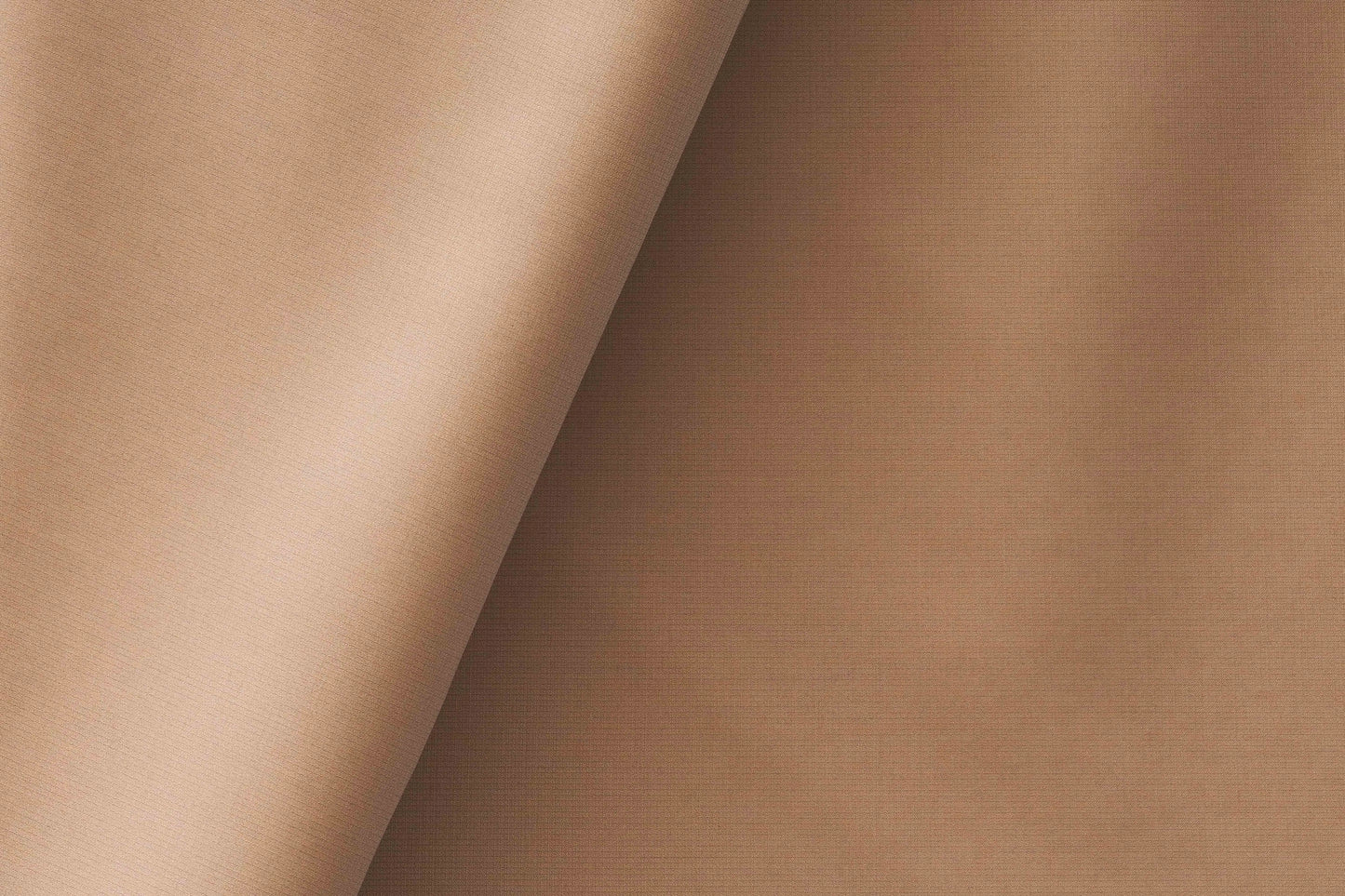 Camel Brown Super 90’s Extrafine Merino Poly Wool Micro Suiting Fabric for Modern Menswear