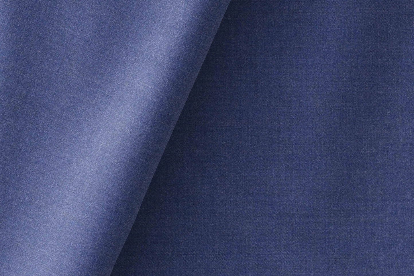 Super 130’s Wool-Rich Poly Wool Suiting by Adlantino Italy Tudor – Blue Micro Structure