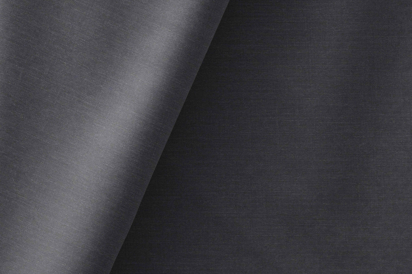 Adlantino England Super 90’s Extrafine Merino Poly Wool Suiting – Charcoal Plain Micro Structure