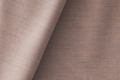 Sand Check Poly Wool Super 140’s Extrafine Merino Wool Ceremonial Suiting