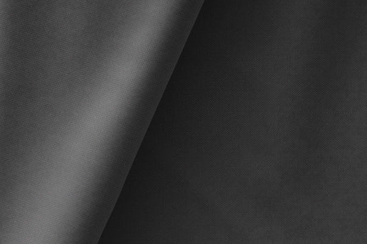 Super 110’s Extrafine Merino Wool Poly-Wool Suiting by Adlantino – Graphite Black Premium Tailoring Fabric for Modern Men.