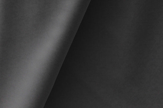 "Super 110’s Extrafine Merino Wool Classic Black Plain Suiting by Adlantino"