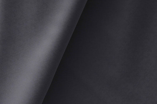 "Ambient Super 110’s Extrafine Merino Wool Black Plain Suiting by Adlantino"