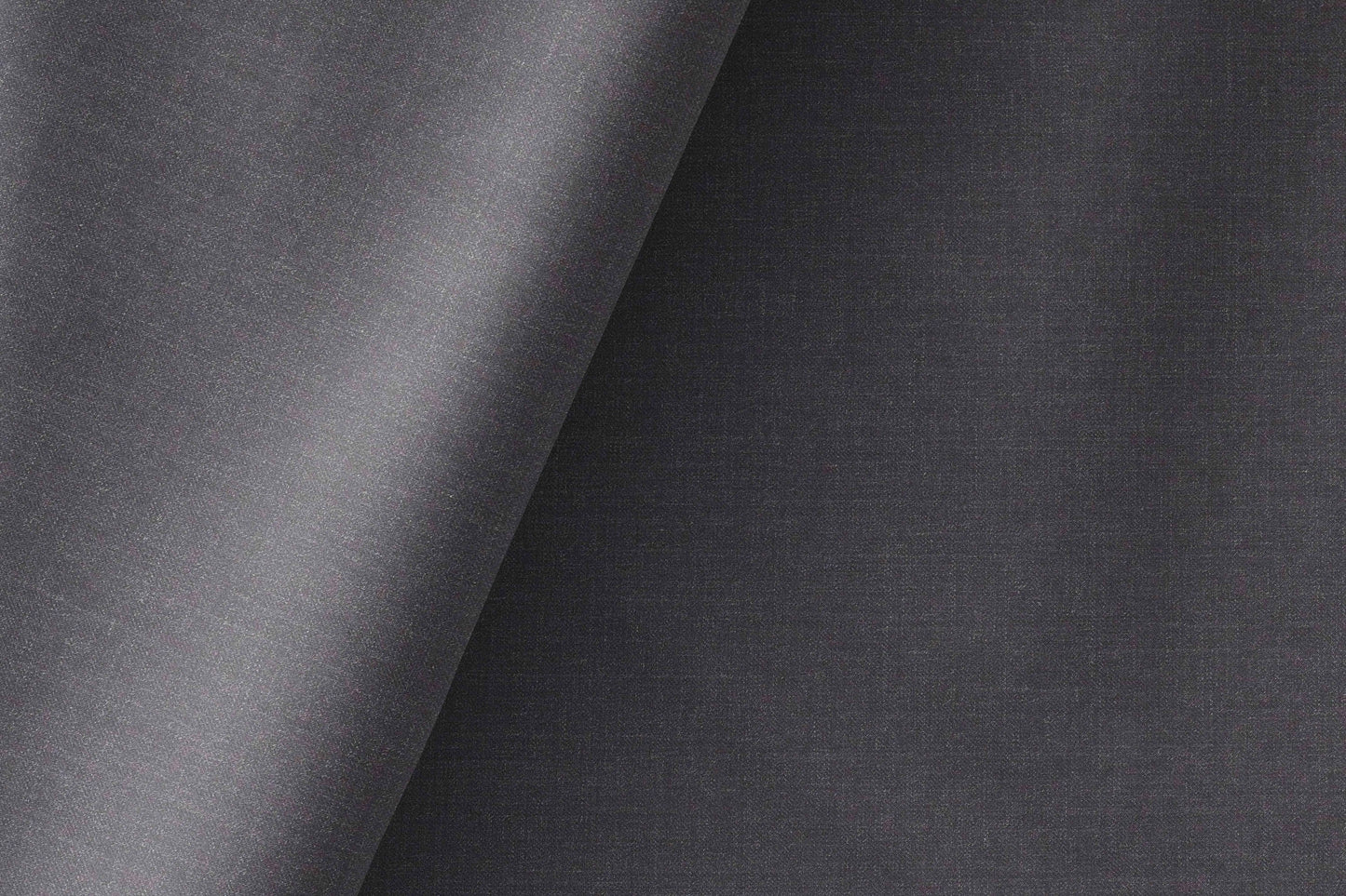 Super 130’s Australian Merino Wool Rich Clubwear Suiting – Charcoal Steel Grey Poly-Wool Fabric for Jodhpuri, Koti, Jackets, Suits & Pants
