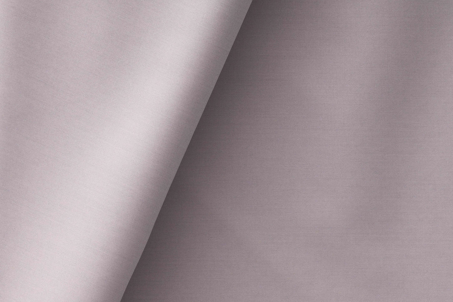 "Alpaca Super 110’s Extrafine Merino Wool Silver Grey Plain Suiting by Adlantino"