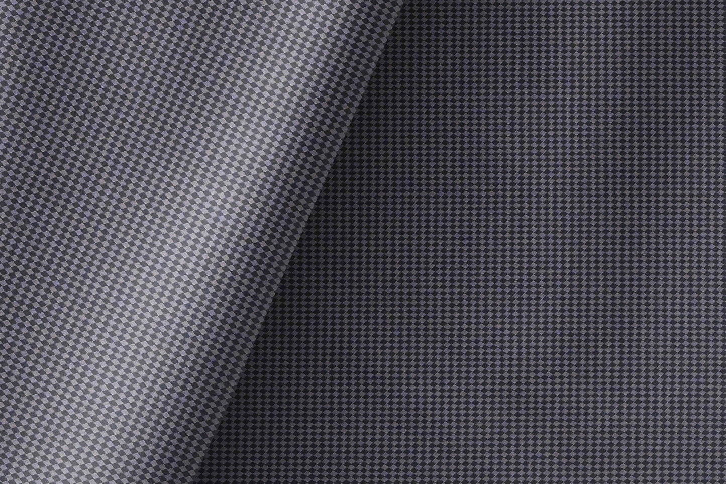 Tessitura Monti India 100% Superfine Giza Cotton – Charcoal Blue Dobby Micro Dots