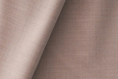"CRIST Super 90’s Wool Blended Taupe Lining Suiting – All-Season Wear"