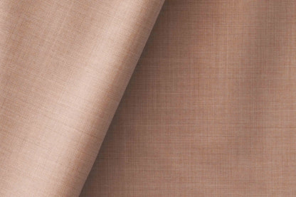 Chic Fine Merino Wool Polyester Blend Micro Plain Suiting