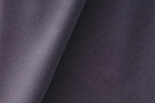 Super 130’s Extrafine Merino Wool Poly-Wool Suiting by Adlantino – Graphite Blue Modern Tailoring Fabric for Men.