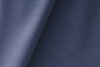 Modern Steel Blue Super 130’s Australian Merino Wool Poly Wool Suiting Fabric