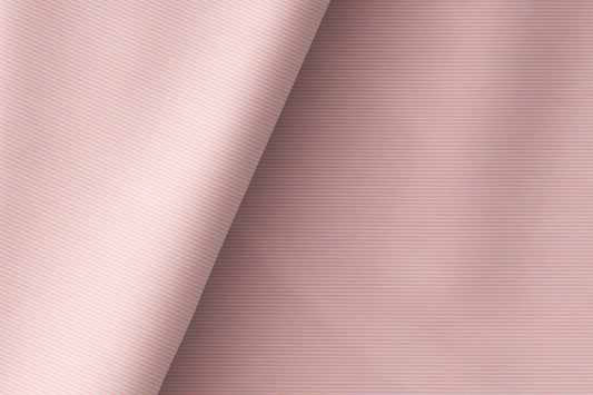 Blush Pink Lining Micro Structure Superfine Giza Cotton by Tessitura Monti